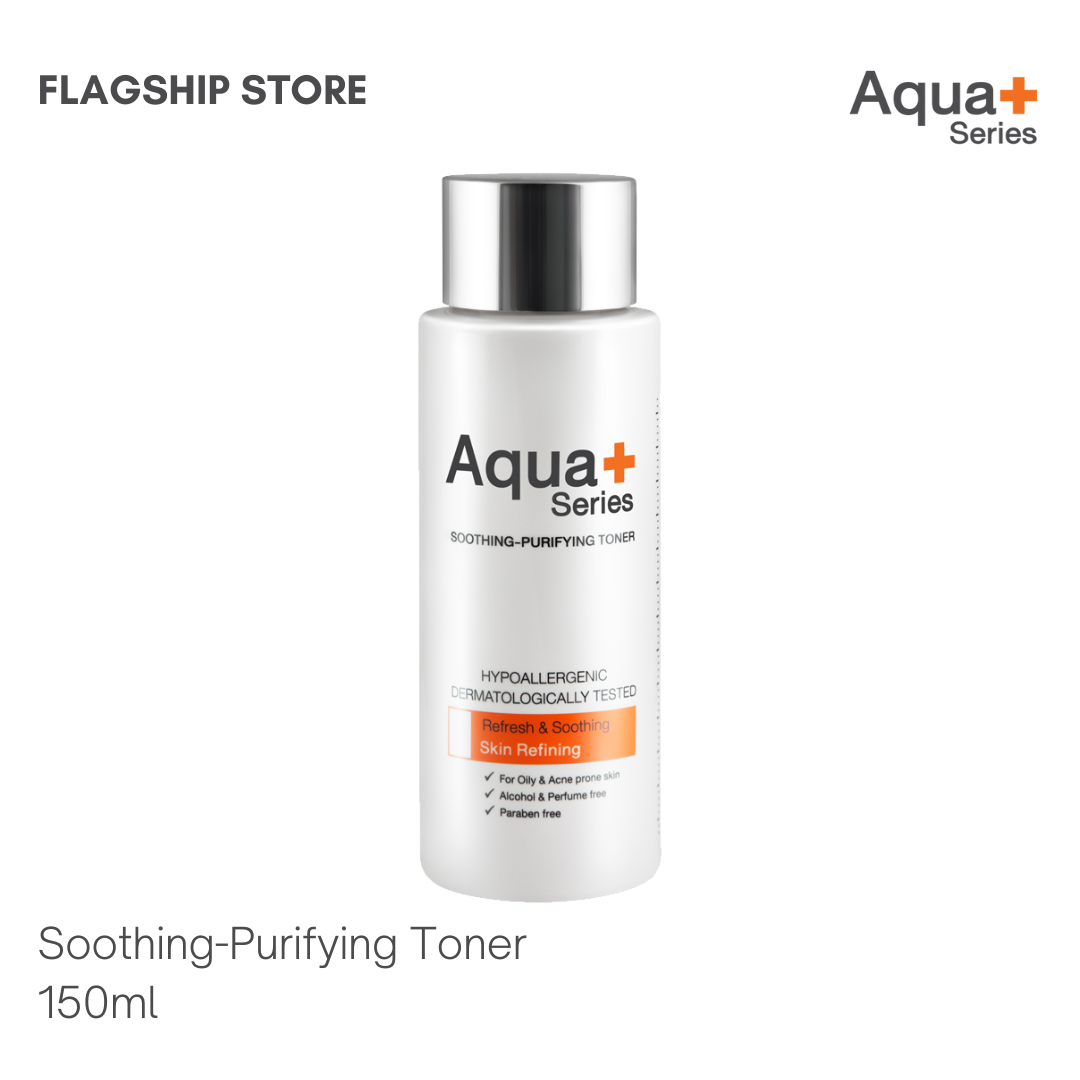 Aqua+ Series Soothing Purifying Toner 150ml.