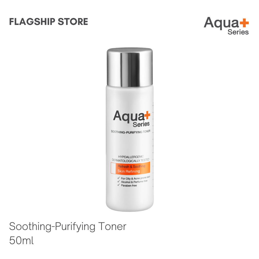 Aqua+ Series Soothing Purifying Toner 50ml.