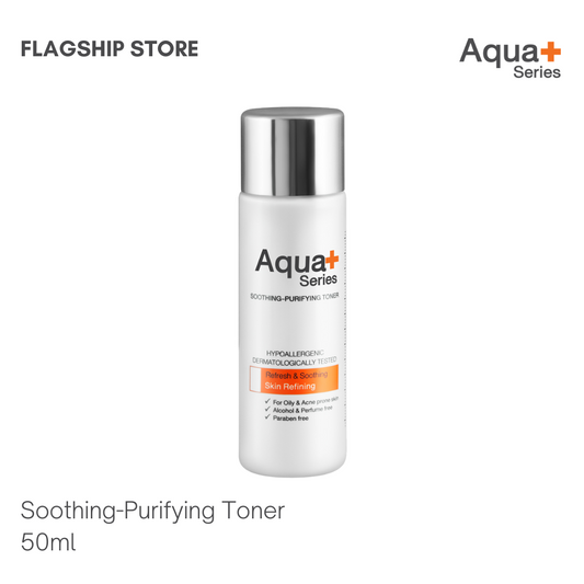 Aqua+ Series Soothing Purifying Toner 50ml.