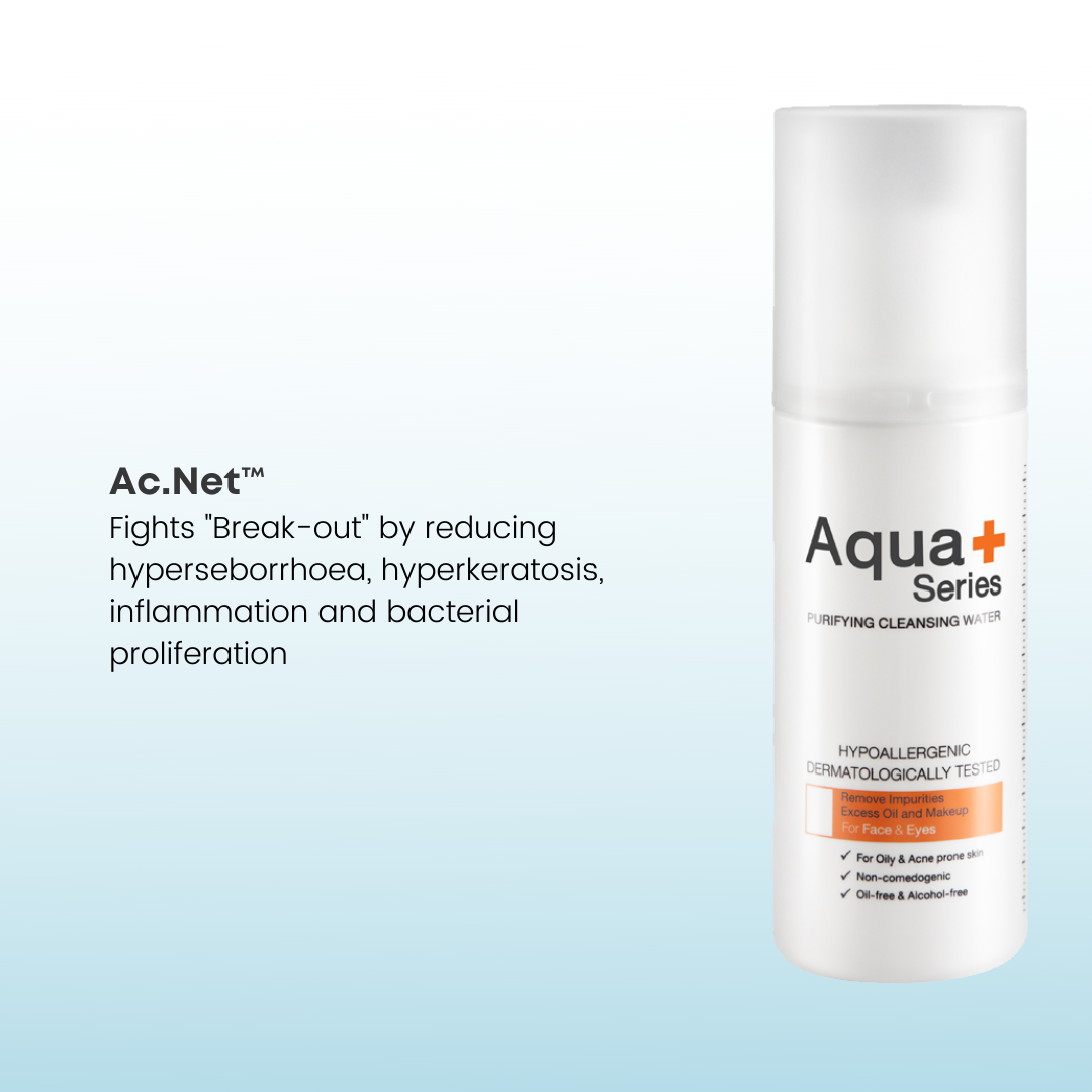 Aqua+ Series Purifying Cleansing Water 50ml.