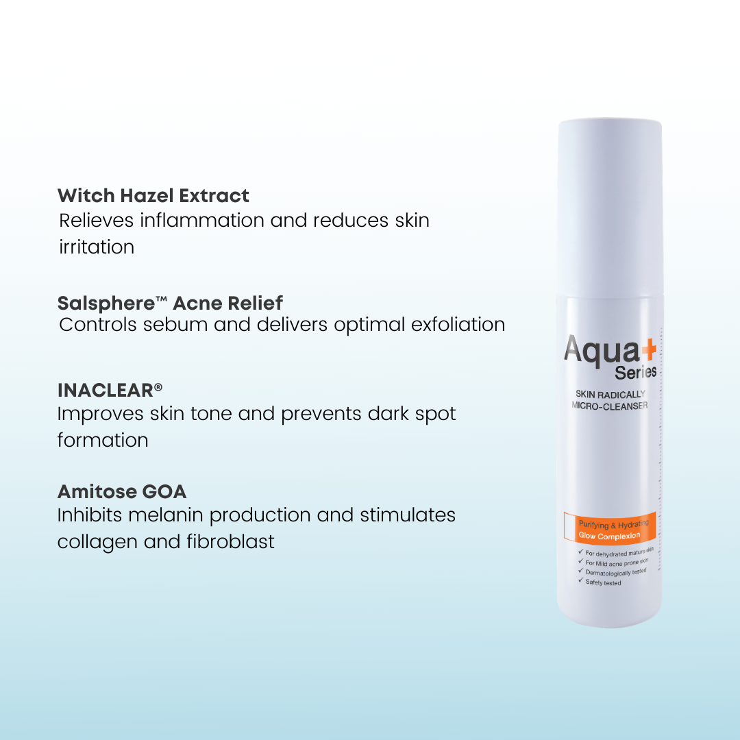 Aqua+ Series Skin Radically Micro Cleanser