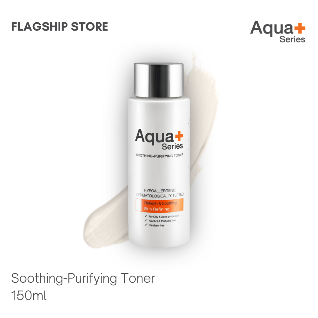 Aqua+ Series Soothing Purifying Toner 150ml.