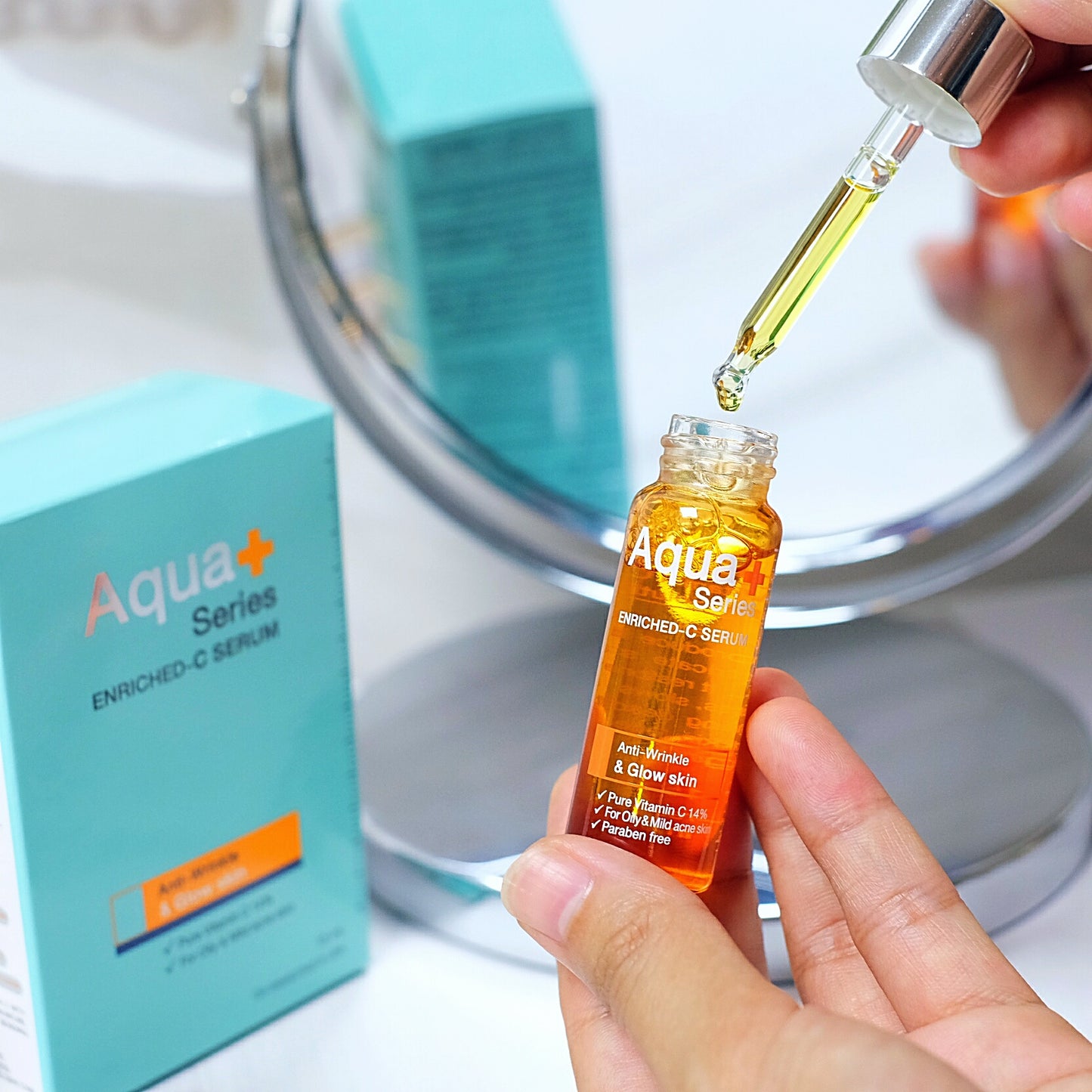 Aqua+ Series Enriched C Serum