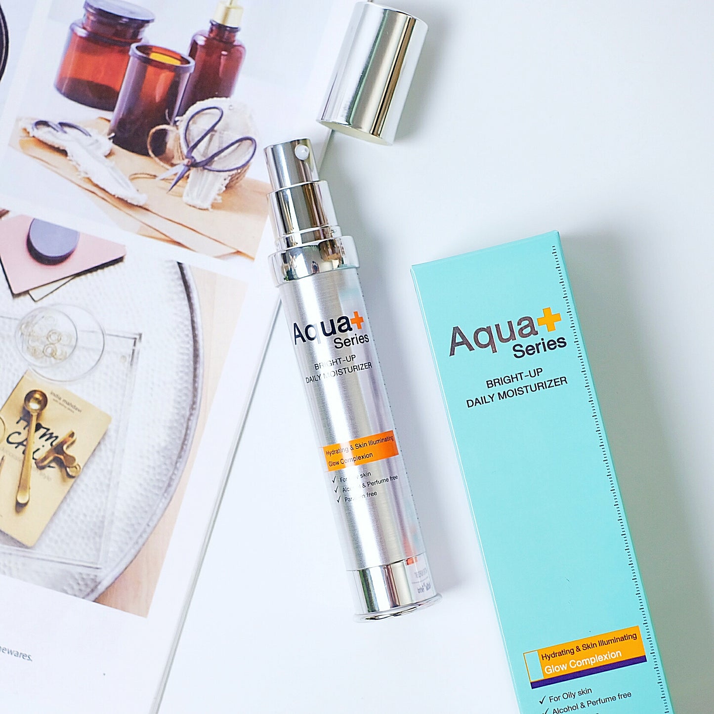 Aqua+ Series Bright-Up Daily Moisturizer